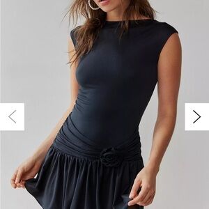 NWT Kimchi Blue Light Blue Romper